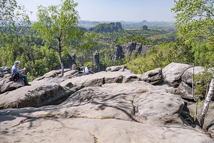 Sächsische Schweiz - Carola Aussicht Sächsische Schweiz - Carola Aussicht