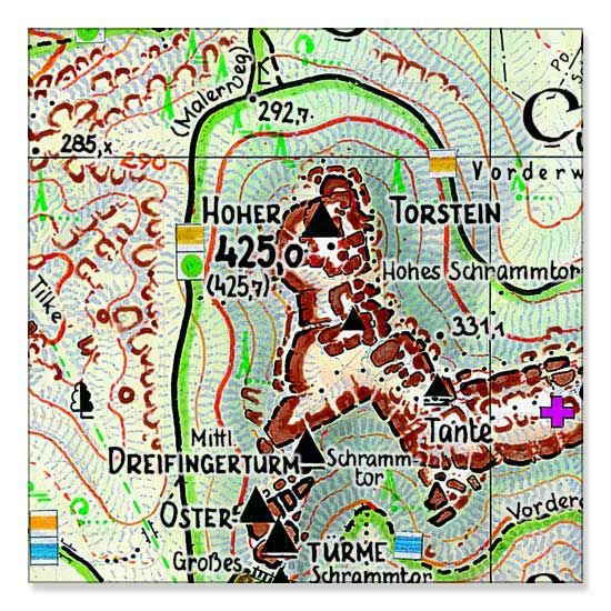 Bad Schandau und Umgebung 1 : 10 000